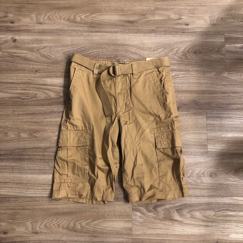 Tan Urban Pipeline Cargo Shorts